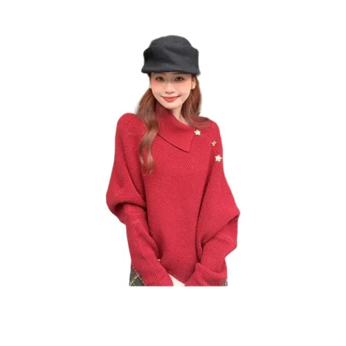 HKPXR Красный Женский Трикотаж