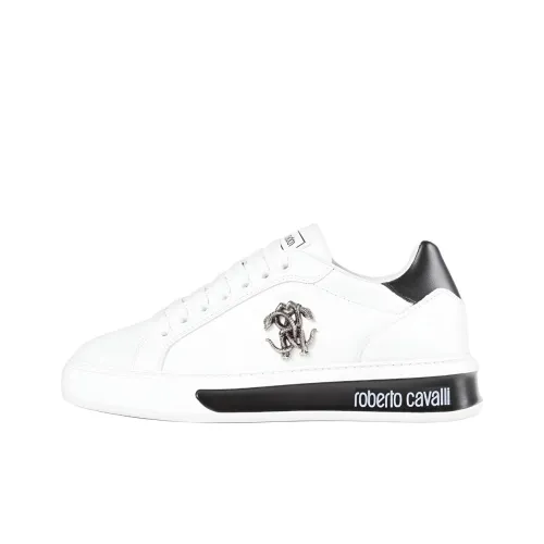Roberto Cavalli Скейтборд Кроссовки Женские Белые