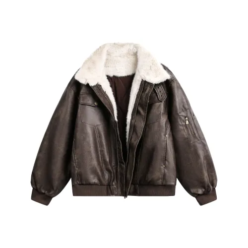 VS WHAT Кофе Унисекс Кожаные куртки