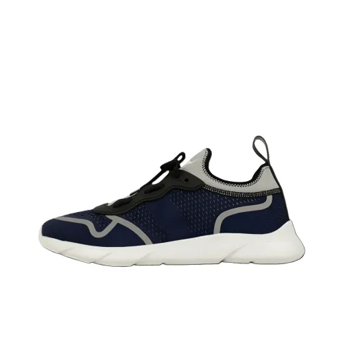 DIOR B21 Низкий Топ Повседневная Обувь Мужская Морской Синий