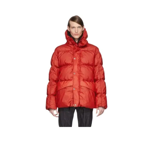 Moncler Красный Мужской Пуховик