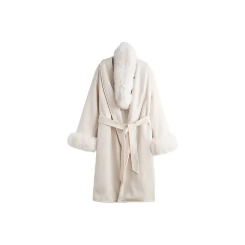 Tonlion Экрю Женские Меховые изделия