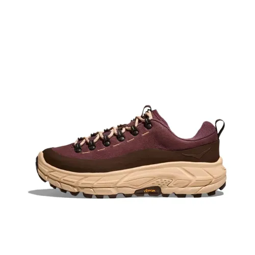 HOKA ONE ONE Tor Summit Slip-resistant Abrasion-resistant Low Top Casual Unisex Red HOKA ONE ONE Tor Summit Slip-resistant Abrasion-resistant Низкий Топ Повседневный Унисекс Красный