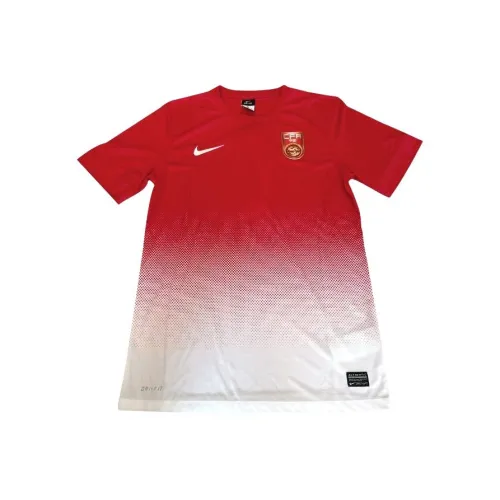 nike Dri Fit Красный Унисекс Футболки