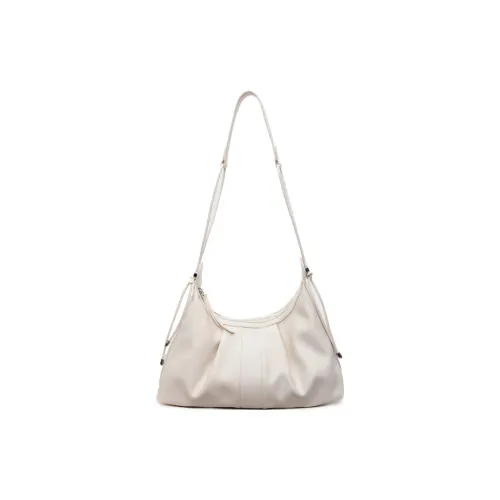 HCXK ПУ (полиуретан) Сумка через плечо Стандартная Унисекс Экрю Черный Кофейный Коричневый