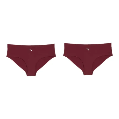 PUMA Scarlet 2 Pack Women's Bikini Bottoms PUMA Алый 2 Пачка Женские Трусики-Бикини