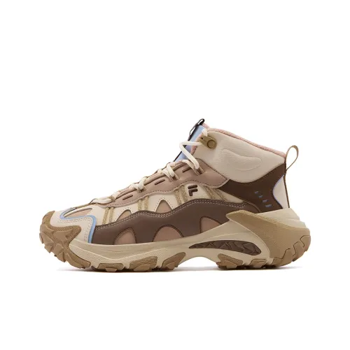 FILA FUSION EXOCET II Mountains Shoe 2 MID Топ Повседневная обувь Женская Оливково-коричневый