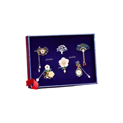 Listen to the flowers bloom Сплав Броши Женские