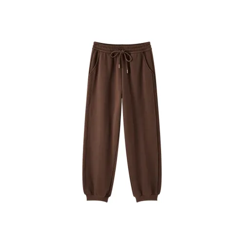 LEDIN Темный Абрикос Коричневый В наличии Женские Повседневные Штаны