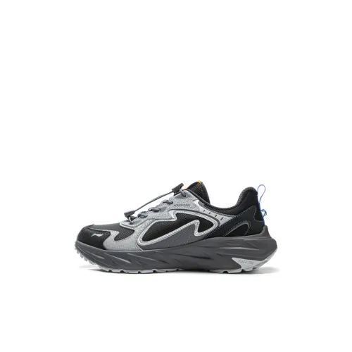 LINING YOUNG На открытом воздухе Низкий Топ Детская Туристическая Обувь Черный Теневой Серый Ультраматовый Серый Детский