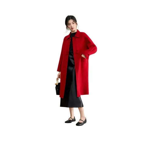 SENTUBILA Red Women's Coat SENTUBILA Красный Женский Пальто