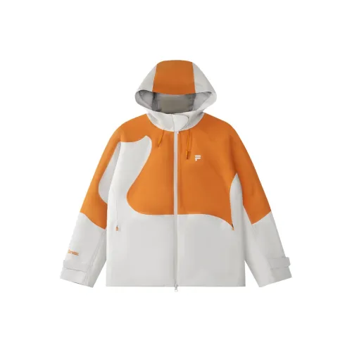 FILA FUSION Пуховик Женские Гавайи Закат Желтый