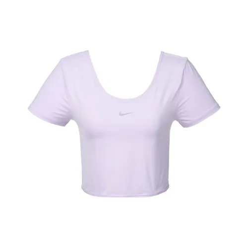 Nike Standard T-Shirt Женская Фиолетовая Сирень Красная