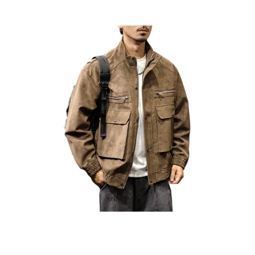 LUJIEBANG Мужские кожаные куртки