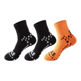 Чёрный 2 шт + Апельсин 1 пара