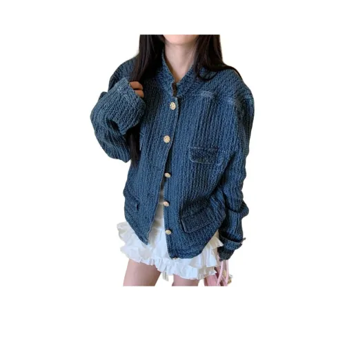 GIUHF Синий Женские Куртки