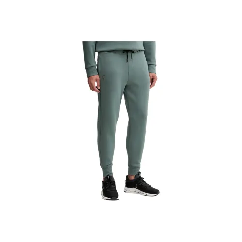 On Зеленые Мужские Вязаные Спортивные Штаны