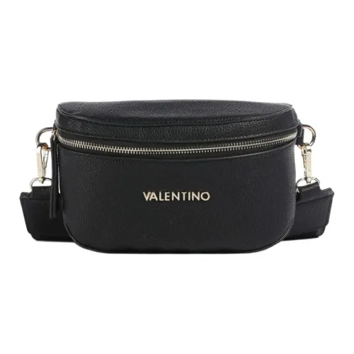 Valentino Синтетическая кожа Бананка Женская Черная