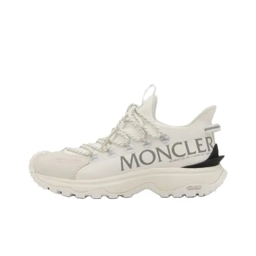 MONCLER Trailgrip Low Топ Повседневная обувь Женская Белая