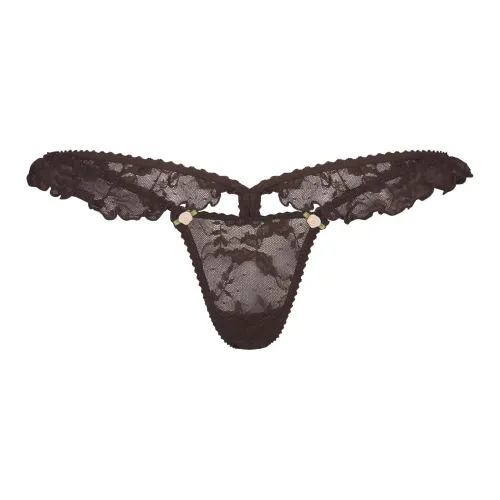 SKIMS FW25 Эластичный Кружево Бабочка Стринг Женские
