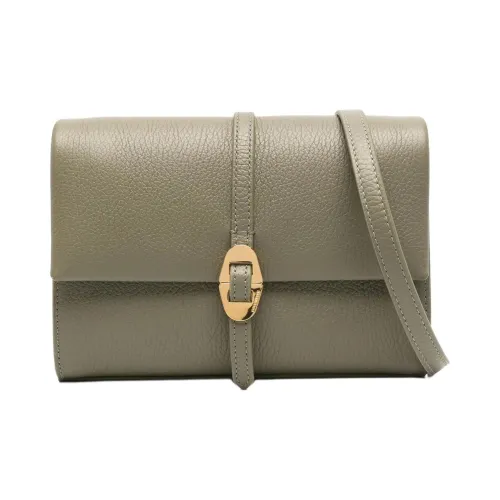 COCCINELLE GRAIN LEATHER Сумка через плечо Сумка на плечо Женская Зеленая