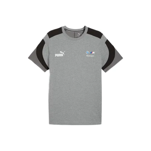 PUMA Bmw Mms Средний Серый Смешанный Цвет Мужская T-Рубашка