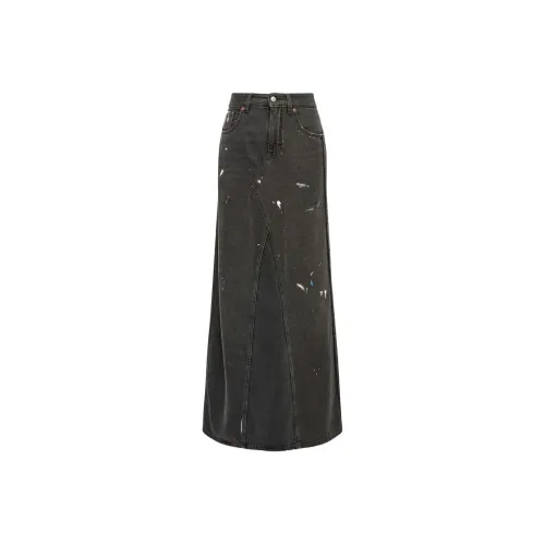 MM6 MAISON MARGIELA Деним Длинная Юбка Женская