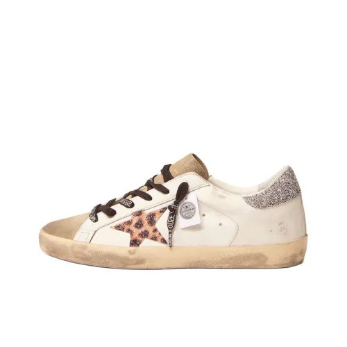 Golden Goose Супер Звезда LTD Low Топ Стильные Скейтбординги Женские Белые Состаривание Позиционирование Стиля