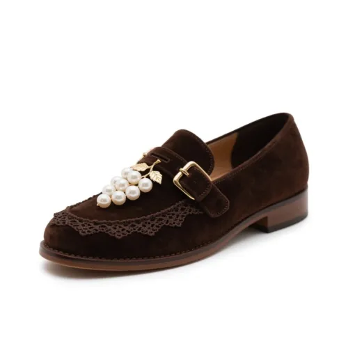 7 SEVFUN Лоферы Коричневый Женские