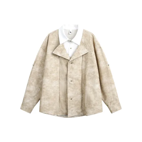 HATCHESSEL Mock Двухкомпонентная Рубашка Мужская