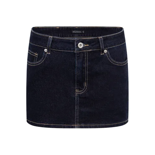 Ariseism Джинсовые короткие юбки Женские