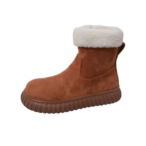 Dragon Dance Термические Короткие Флисовые Снежные Ботинки Женские Birkenstock Стиль Шерстяной Хлопок Обувь Ботинки Зимние