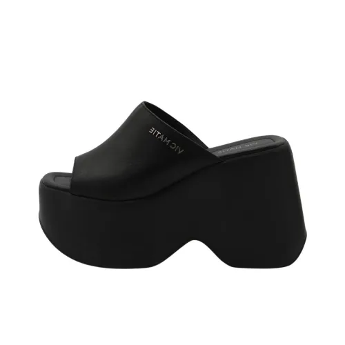 Vic Matie Слипоны Женские Черные