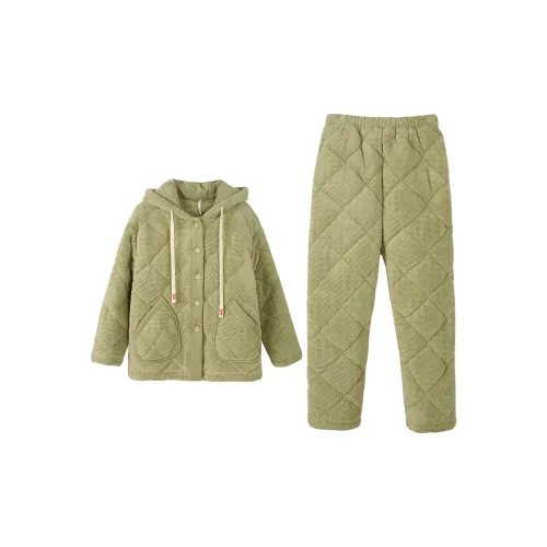 Aannsfam Swamp Зеленый Женские Пижамные комплекты