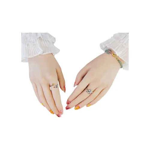 SHITIAN Dancing Fairy Бабочка Короткий Квадрат Многоцветный Однотонный