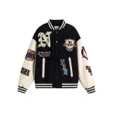 Темно-синий [Полотенце с флоком, вышитое]