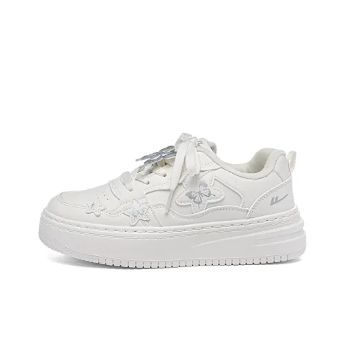 Warrior Термический Высота Увеличивающий Устойчивый к Износу Низкий Топ Утепленная Обувь Женская Экрю