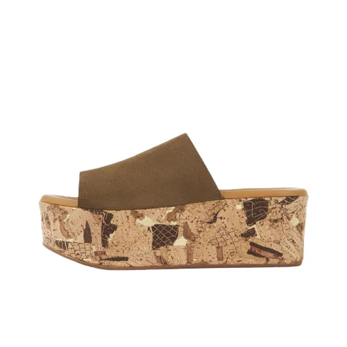 See By Chloe Слипоны 7 см Женские Темно-коричневый