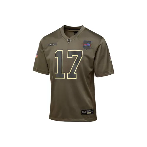 nike x NFL Детские спортивные футболки Josh Allen Buffalo Bills Salute To Service Детский