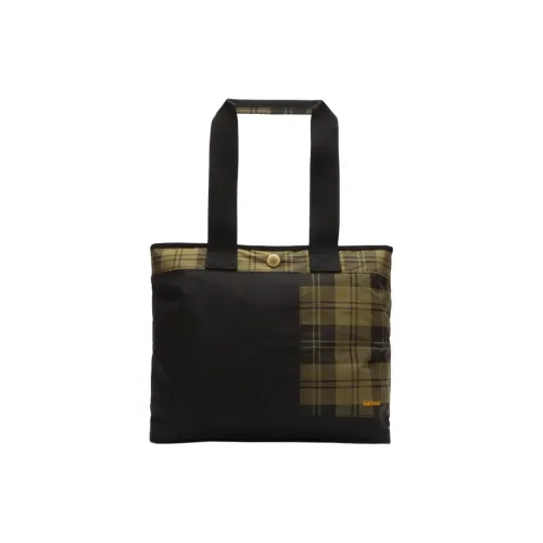 BARBOUR Хлопок Сумка через плечо Женская Черная и Оливковая