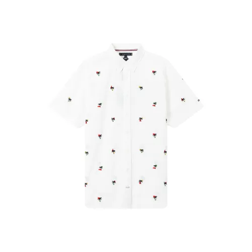 Tommy Hilfiger Белые Мужские Рубашки