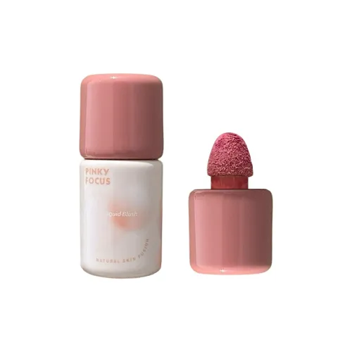 PINKYFOCUS Богатый цвет сердцебиение жидкость румяна кремовая кожа легко смешивается цвет лица прозрачный водонепроницаемый макияж
