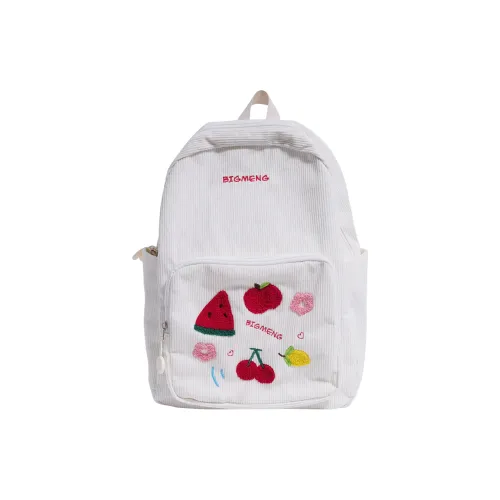 TAIGENU Вельвет Рюкзак Большой Унисекс Белый Розовый Темно-синий Желтый