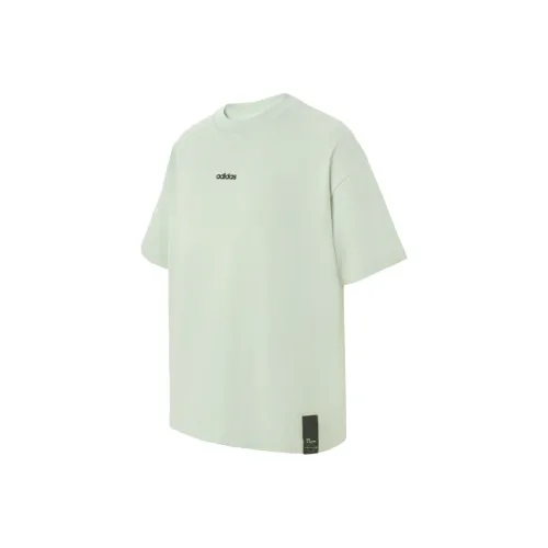 Adidas Светло-зеленая унисекс футболка