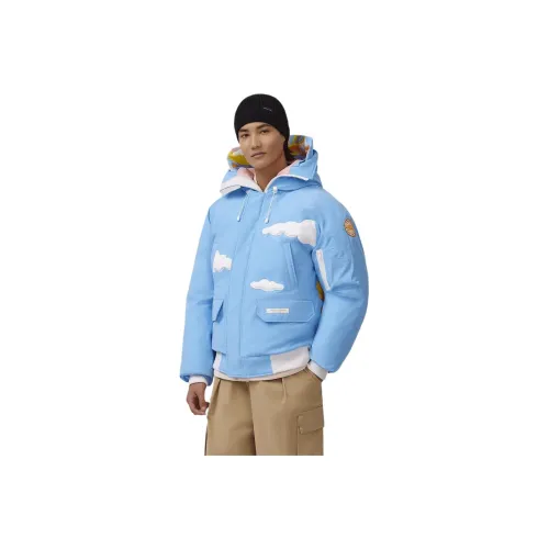 Canada Goose x MIRA MIKATI SS24 Chilliwack Коллекция Пуховик Унисекс Синий