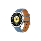 [Синий] Ремешок из натуральной кожи