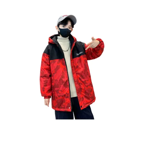 Lanza Повседневный хлопковый пуховик зимний для подростков