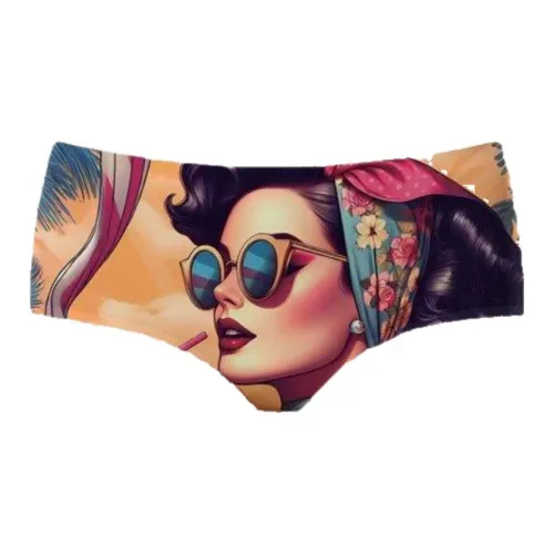 MJ STYLE Шелк Шарф LADY Женские Трусики-бикини