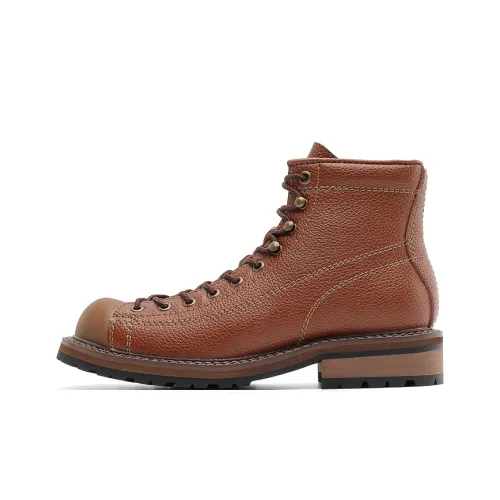 Romon Martin Boots Brown Men's