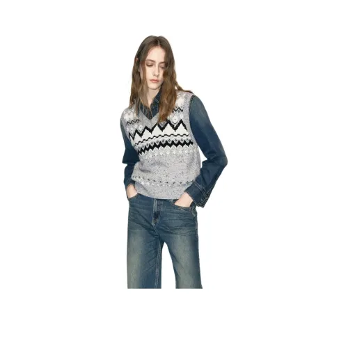 MO CO Средний Фотиния Серый Женский Свитера